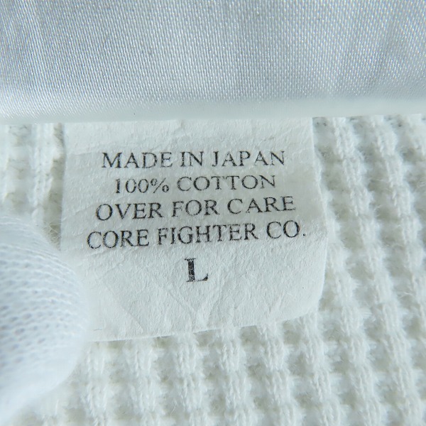 実際に弊社で買取させて頂いたCORE FIGHTER/コアファイター サーマルカットソー/Lの画像 3枚目