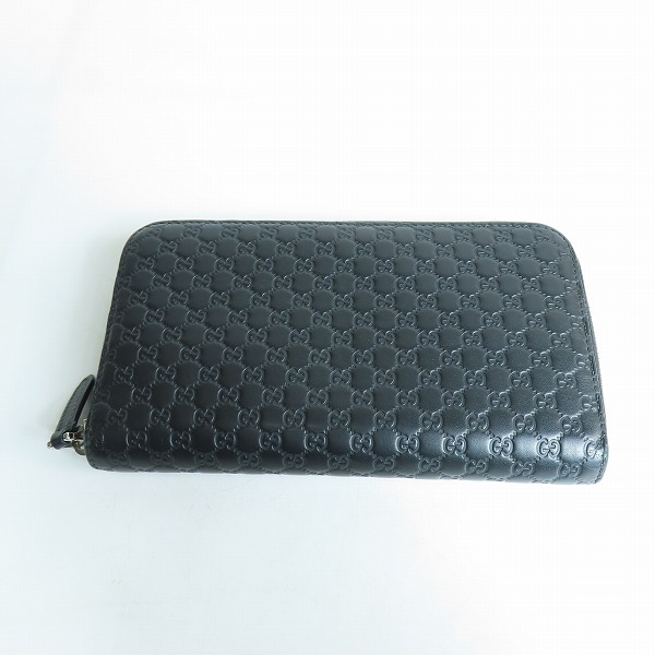 実際に弊社で買取させて頂いたGUCCI/グッチ ラウンドファスナー長財布 マイクログッチウォレット 544473の画像 1枚目