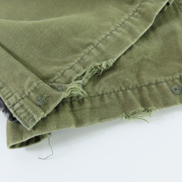 実際に弊社で買取させて頂いたMIHARAYASUHIRO/ミハラヤスヒロ 素材切替ドッキングカーゴパンツ A04PT021/48の画像 9枚目