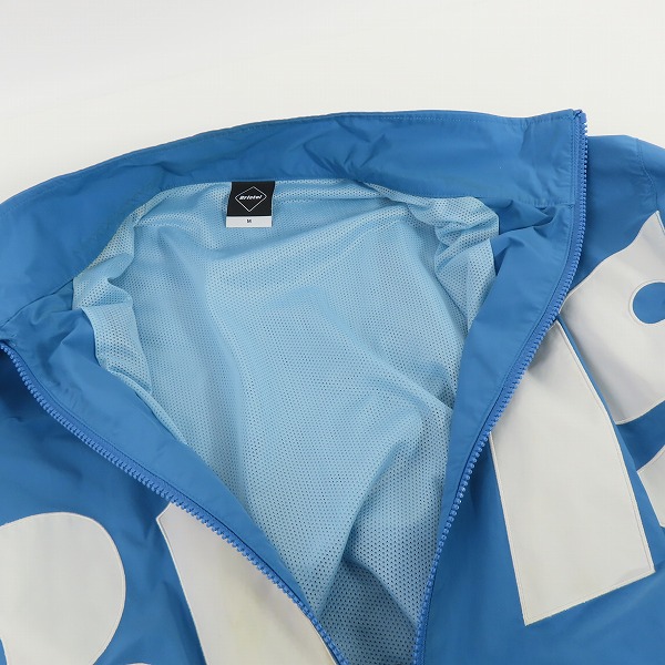 実際に弊社で買取させて頂いたF.C.Real Bristo/lF.C.レアルブリストル セットアップ ジャケット/パンツ ブルー FCRB-220051/FCRB-220052/Mの画像 4枚目