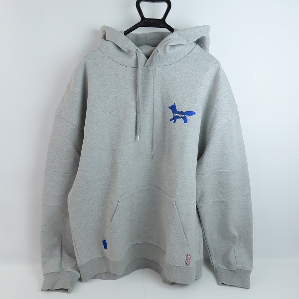 実際に弊社で買取させて頂いたMAISON KITSUNE×ADER ERROR/メゾンキツネ×アーダーエラー 19SS THE BLUE FOX プルオーバーパーカー/A3