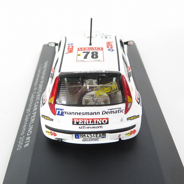 実際に弊社で買取させて頂いたSKID/スキッド 1/43 FIAT PUNTO KIT CAR PERLINO CEM #78/フィアット プントキットカー ペルリーノ ミニカーの画像 4枚目