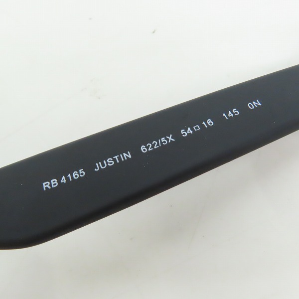 実際に弊社で買取させて頂いたRay-Ban/レイバン JUSTIN/ジャスティン メガネフレーム/アイウェア RB4165の画像 7枚目