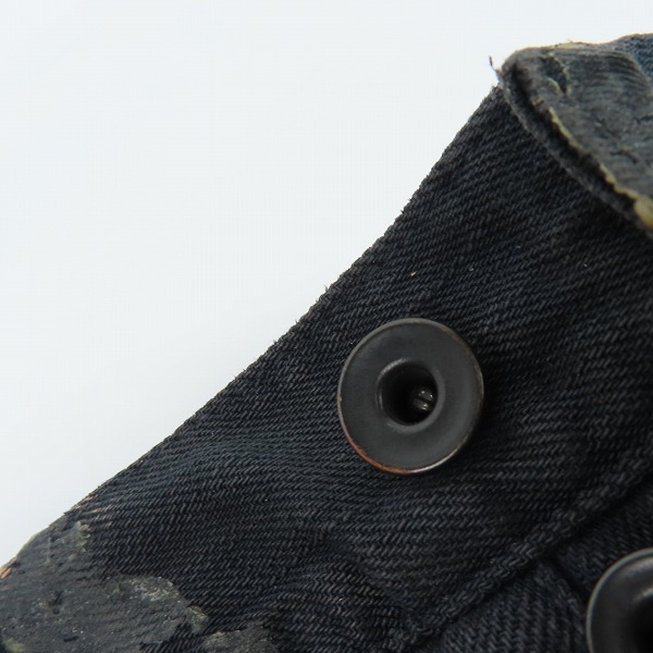 実際に弊社で買取させて頂いたIF SIX WAS NINE/イフシックスワズナイン アナコンダコーティングデニムパンツ ANACONDA/BCM/3/4/28の画像 5枚目