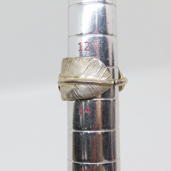 実際に弊社で買取させて頂いたFIRST ARROW'S/ファーストアローズ フェザー リング R-071/13.5号の画像 7枚目