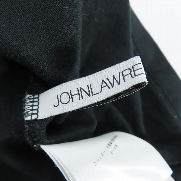 実際に弊社で買取させて頂いた【難有り】JOHN LAWRENCE SULLIVAN/ジョンローレンスサリバン Logo Jacquard Hi Neck/ロゴジャガードハイネック JLS-05-04/Sの画像 2枚目