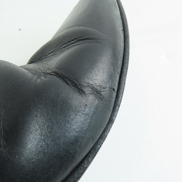 実際に弊社で買取させて頂いたCELINE/セリーヌ ジャクノサイドジップブーツ/ヒールブーツ MG0291/40 の画像 8枚目