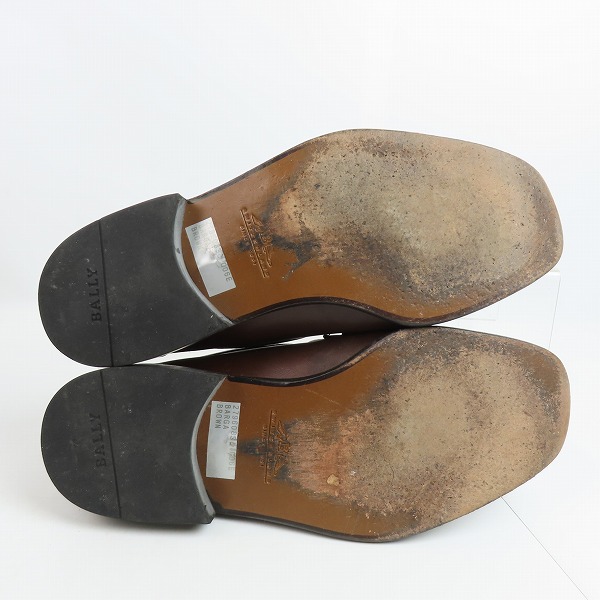 実際に弊社で買取させて頂いたBALLY/バリー ローファー レザーシューズ/6Eの画像 2枚目