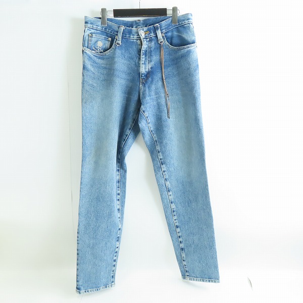 実際に弊社で買取させて頂いたMASTERMIND WORLD/マスターマインドワールド ロゴプリント レイヤードデニムパンツ MW21S07-PA002‐000/M