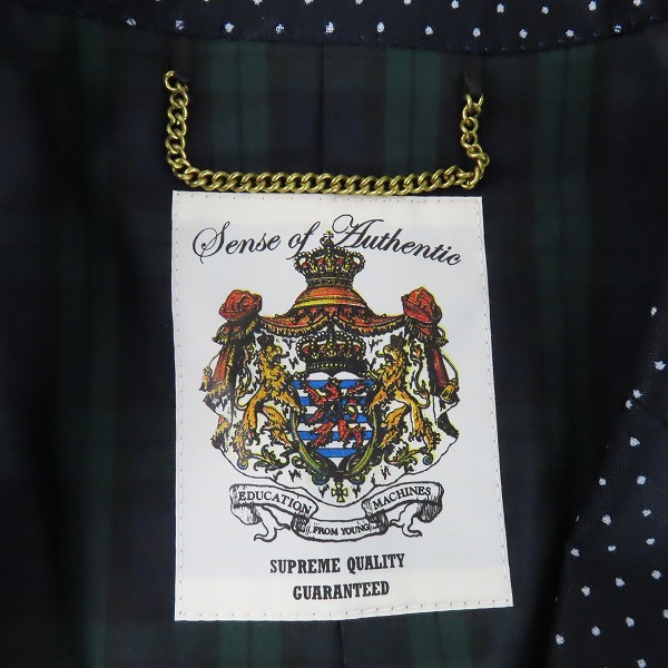 実際に弊社で買取させて頂いたEDUCATION FROM YOUNGMACHINES/エデュケーションヤングマシーン ドット ジャケット 2の画像 2枚目