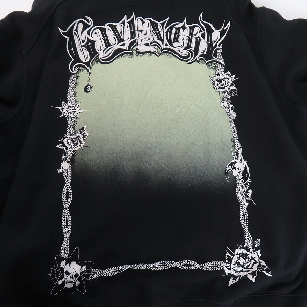 実際に弊社で買取させて頂いたGivenchy/ジバンシィ Oversized Chain Frame Hoodie オーバーサイズパーカー BMJ0BA3Y69/Mの画像 7枚目