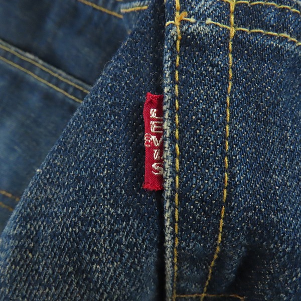 実際に弊社で買取させて頂いた【未使用】LEVI'S/リーバイス 501XX ボタンフライ デニムパンツ 66501-0199/W32L36の画像 7枚目