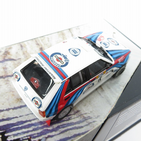 実際に弊社で買取させて頂いたSKID/スキッド 1/43 LANCIA HF INTEGRALE/ランチア HF インテグラーレ モンテカルロラリー1992 ＃4 ミニカーの画像 4枚目