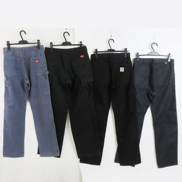 実際に弊社で買取させて頂いたDickies/ディッキーズ Carhartt/カーハート ペインターパンツ/デニムパンツ/カーゴパンツ 等 4点セットの画像 1枚目