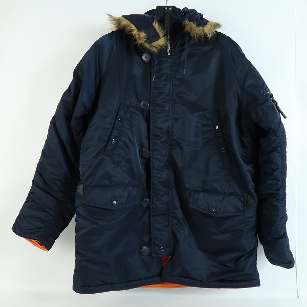 実際に弊社で買取させて頂いたALPHA INDUSTRIES/アルファインダストリーズ N-3B フライトジャケット PON001209 L