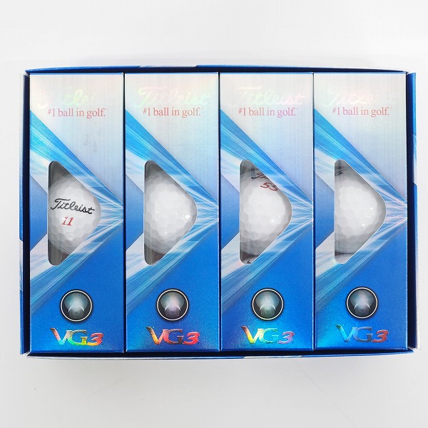 実際に弊社で買取させて頂いた【未使用】Titleist/タイトリスト VG3 ゴルフボール RAINBOW PEARL/レインボーパール 1ダース 