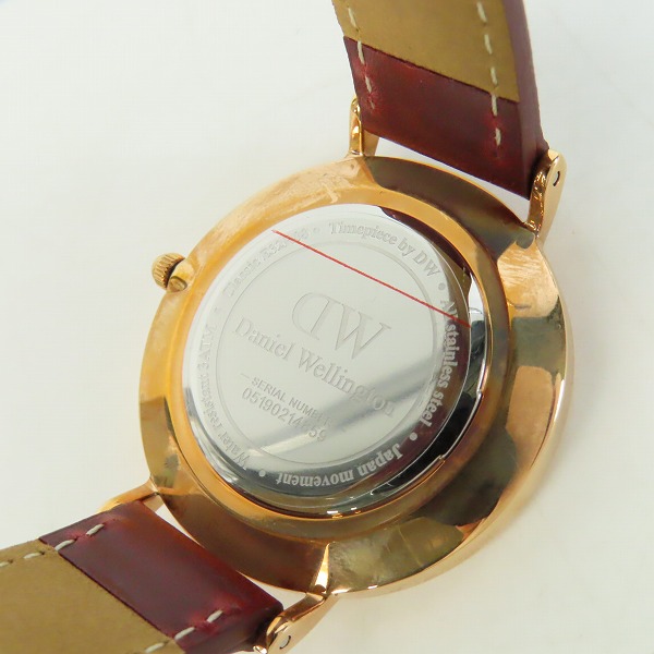 実際に弊社で買取させて頂いたDaniel Wellington/ダニエルウェリントン 腕時計 2点セット【動作未確認】の画像 4枚目