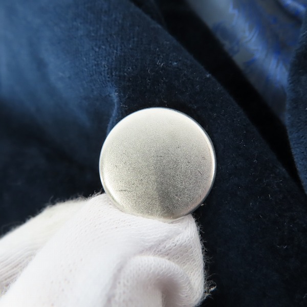 実際に弊社で買取させて頂いたHARE/ハレ ベロア テーラードジャケット HA030077TO/Sの画像 5枚目