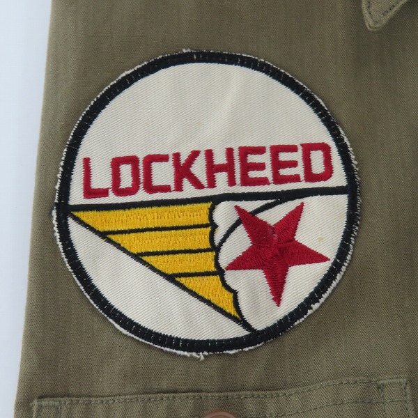 実際に弊社で買取させて頂いたBUZZ RICKSON'S/バズリクソンズ ワッペンデザイン 半袖ワークシャツ/BR33469/Mの画像 5枚目