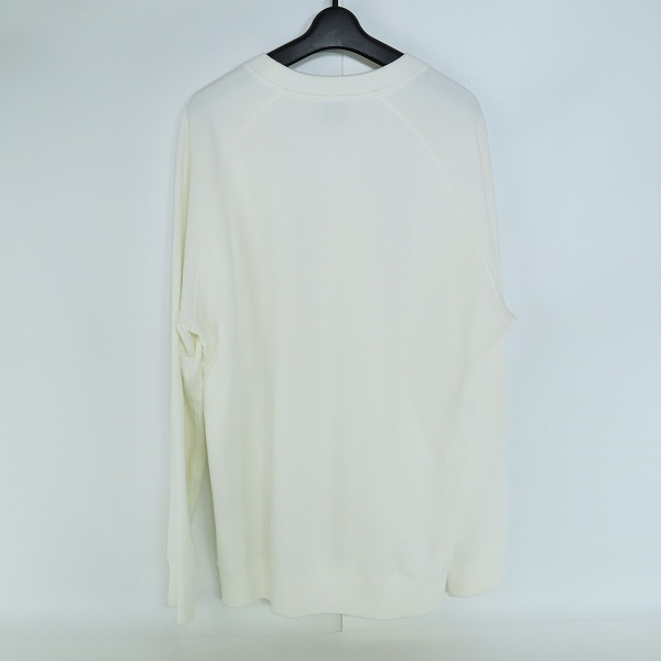 実際に弊社で買取させて頂いたMAISON KITSUNE/メゾンキツネ 刺繍ワッペン トレーナー/スウェット GU00342KM0002 XL	の画像 1枚目