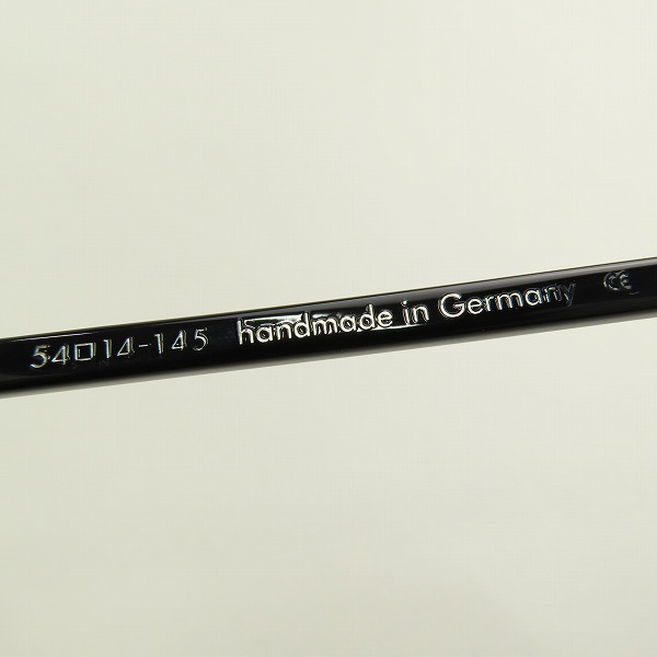 実際に弊社で買取させて頂いたLunor/ルノア mod.318 眼鏡/メガネフレーム/クリップオンサングラス付きの画像 4枚目