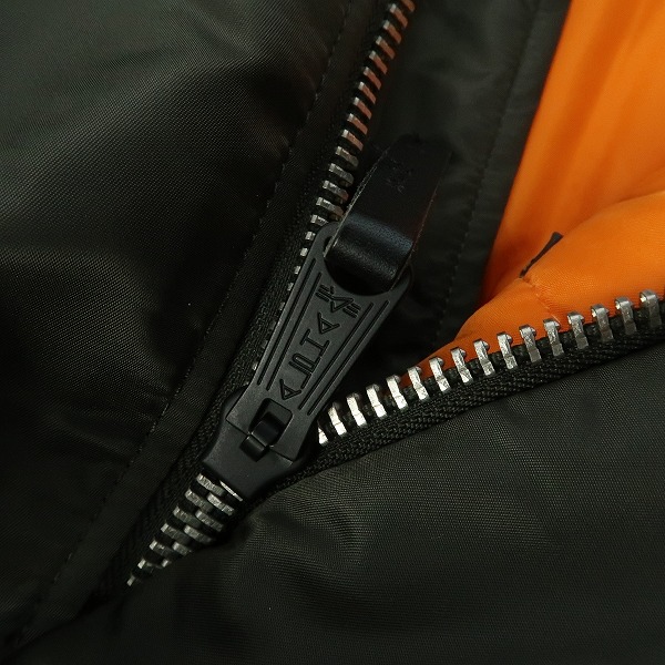 実際に弊社で買取させて頂いたALPHA INDUSTRIES/アルファインダストリーズ N-3B/フライトジャケット/PON001438-41/Lの画像 7枚目