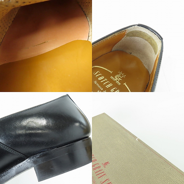 実際に弊社で買取させて頂いたSCOTCH GRAIN/スコッチグレイン プレーントゥ モンクストラップ レザーシューズ/ビジネスシューズ 7850/23.5の画像 7枚目