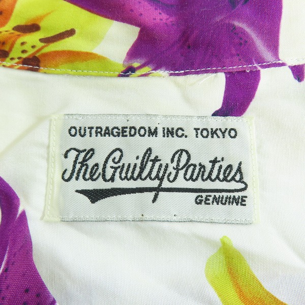 実際に弊社で買取させて頂いたWACKO MARIA/ワコマリア 花柄 アロハシャツ/XLの画像 2枚目