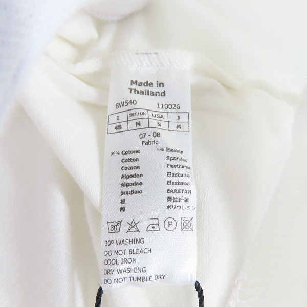 実際に弊社で買取させて頂いたEMPORIO ARMANI UNDERWEAR/エンポリオアルマーニ ロゴプリントＴシャツ Mの画像 3枚目