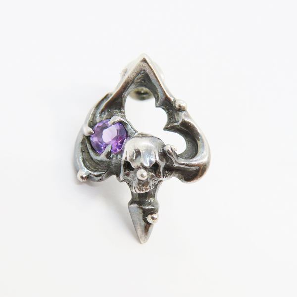 実際に弊社で買取させて頂いたF.A.L/FAL エフエーエル スウィルパターンスペード/wストーン ピアスの画像 1枚目