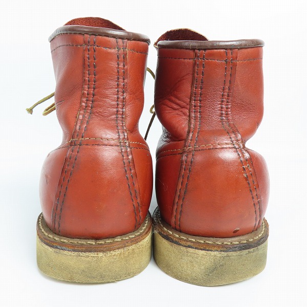 実際に弊社で買取させて頂いたRED WING/レッドウィング アイリッシュセッター ワークブーツ 刺繍羽タグ 8131/9.5の画像 1枚目