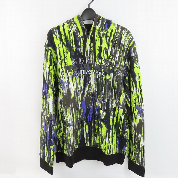 実際に弊社で買取させて頂いたARMANI EXCHANGE/アルマーニエクスチェンジ パーカー 3KZMFQ ZJ2RZ/L