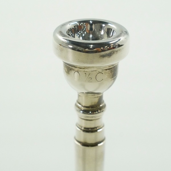 実際に弊社で買取させて頂いたVINCENT BACH/ヴィンセントバック 10-1/2C トランペット用 マウスピースの画像 4枚目