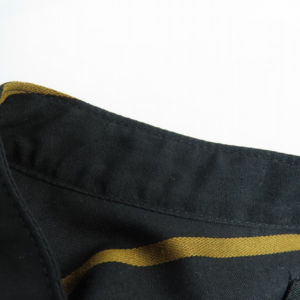 実際に弊社で買取させて頂いた【未使用】glamb/グラム Stripe Long SH ストライプロングシャツ/バンドカラーシャツ GB0123/SH11 Lの画像 5枚目