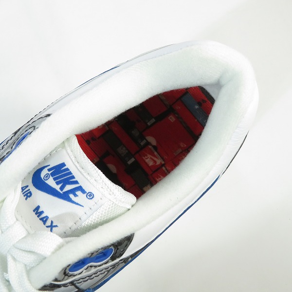 実際に弊社で買取させて頂いた【未使用】NIKE×atmos/ナイキ×アトモス AIR MAX 1 PRNT/エアマックス1 プリント AQ0927-100/26.5の画像 4枚目