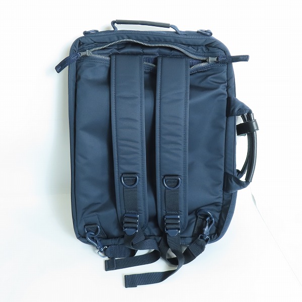 実際に弊社で買取させて頂いたLUGGAGE LABEL/ラゲッジレーベル 吉田カバン  ショルダー リュックサック 3WAY ブリーフケース ナイロンの画像 6枚目