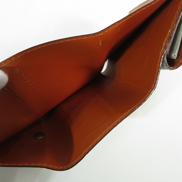 実際に弊社で買取させて頂いたFelisi/フェリージ クロコダイル型押し ミニウォレット 1031の画像 7枚目