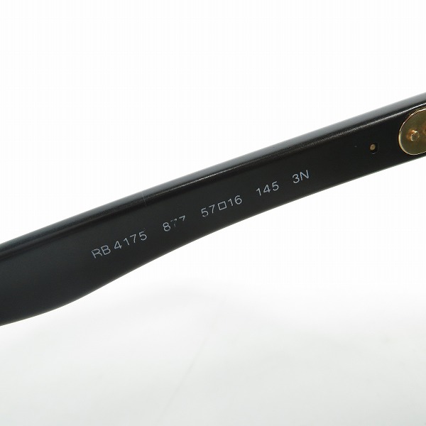 実際に弊社で買取させて頂いた(1)Ray-Ban/レイバン CLUBMASTER クラブマスター サングラス/アイウェア RB4175 877の画像 5枚目