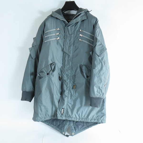 実際に弊社で買取させて頂いたNEIGHBORHOOD/ネイバーフッド 02AW モッズコート M