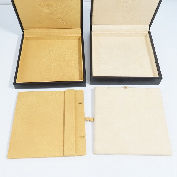 実際に弊社で買取させて頂いたBVLGARI/ブルガリ ジュエリーケース/空箱/ネックレス用 3点セットの画像 3枚目