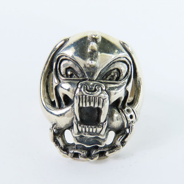 実際に弊社で買取させて頂いたTHE GREAT FROG/ザ グレートフロッグ オールドモーターヘッドリング GF-100 19-19.5号の画像 1枚目