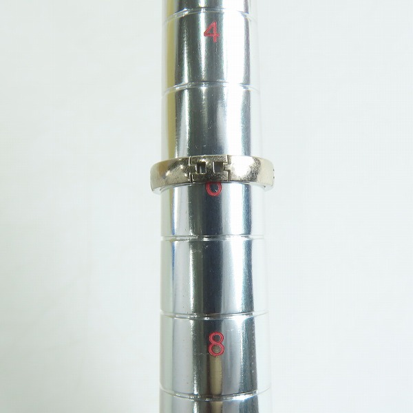 実際に弊社で買取させて頂いたHERMES/エルメス AU750/K18WG/ホワイトゴールド エヴァー ヘラクレス リング/指輪 46/6号 の画像 8枚目