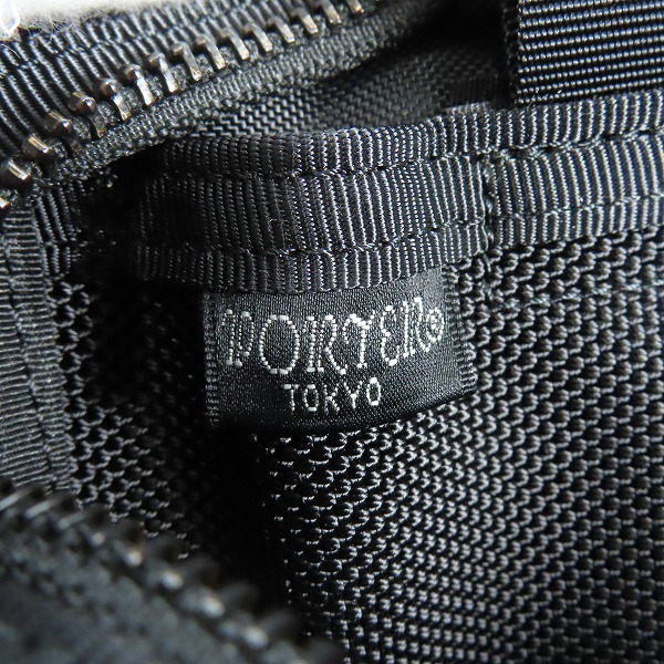 実際に弊社で買取させて頂いたPORTER/ポーター HEAT/ヒート マグライト付 ウェストバッグ ボディーバッグ 703-07972の画像 7枚目