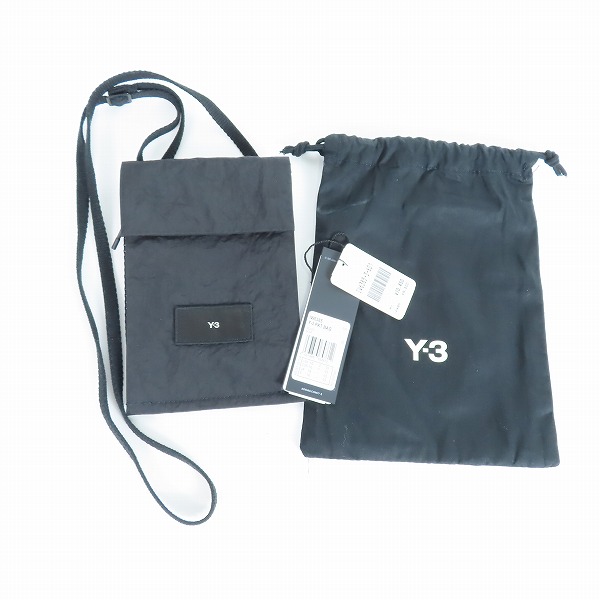 実際に弊社で買取させて頂いた(1)Y-3/ワイスリー ヨウジヤマモト×アディダス PKT BAG ショルダーポーチ A43010/IW6385の画像 9枚目