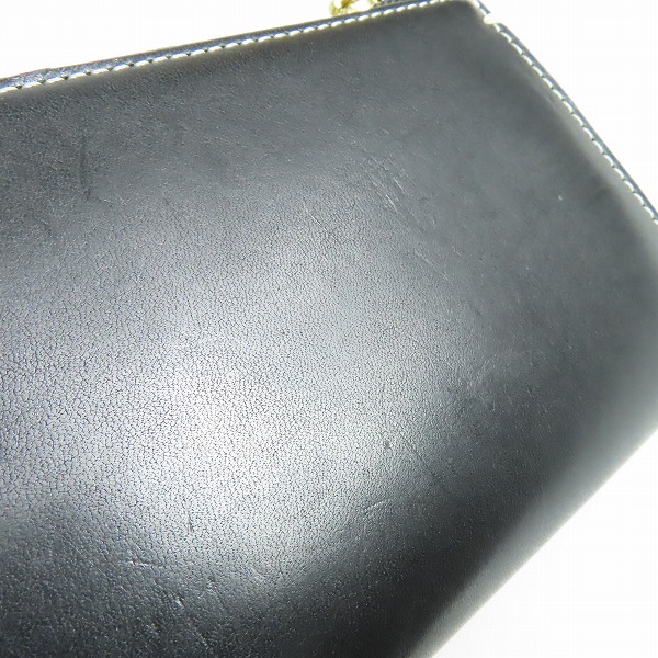 実際に弊社で買取させて頂いた土屋鞄製造所/ツチヤカバン ユニックリベルタ マスターLファスナー 長財布 ロングウォレット ブラックの画像 7枚目