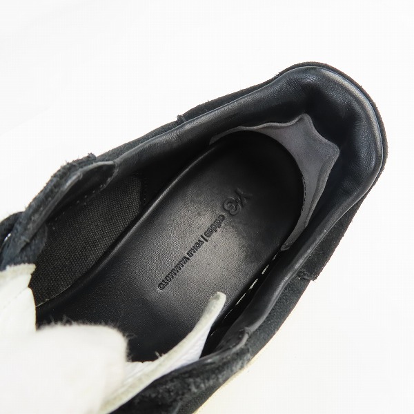 実際に弊社で買取させて頂いたY-3/ワイスリー アディダス×ヨウジヤマモト super takusan ローカットスニーカー F97496/26の画像 4枚目