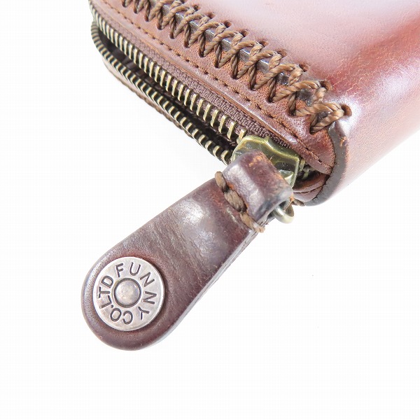 実際に弊社で買取させて頂いたFUNNY/ファニー 長財布 ブラウンの画像 6枚目