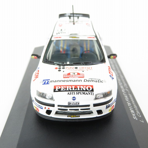 実際に弊社で買取させて頂いたSKID/スキッド 1/43 FIAT PUNTO KIT CAR PERLINO CEM #78/フィアット プントキットカー ペルリーノ ミニカーの画像 2枚目
