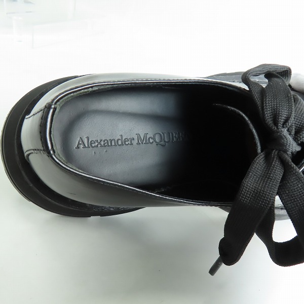 実際に弊社で買取させて頂いたALEXANDER MCQUEEN/アレキサンダーマックイーン ボリュームソール レースアップ ローカットシューズ 39の画像 4枚目
