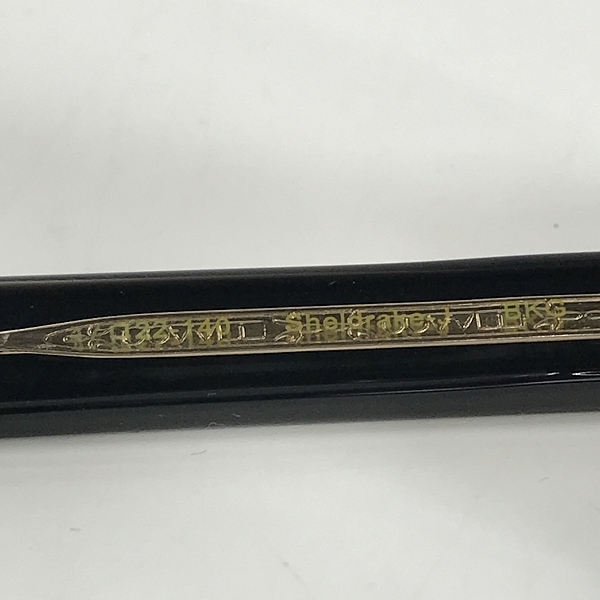 実際に弊社で買取させて頂いたOLIVER PEOPLES/オリバーピープルズ Sheldrake-J/シェルドレイク メガネフレーム アイウェアの画像 7枚目
